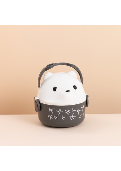 Karikatür Öğrenci Mikrodalgada Taşınabilir Beslenme Çantası (Yurt Dışından)