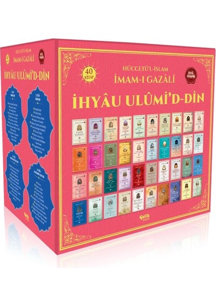 Ihyau Ulumiddin Imam Gazali 40 Kitaplık Set