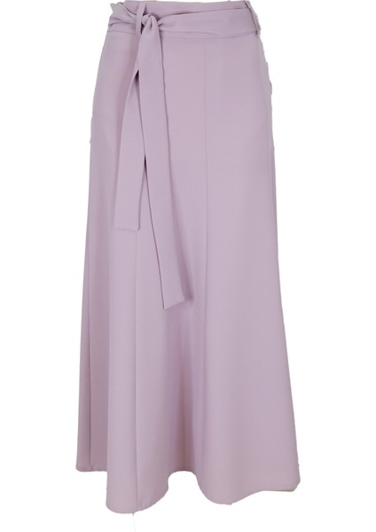 5426 Sentez Etek Sekiz Parça Krep Etek