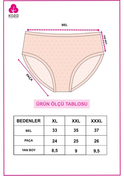 Kadın 3'lü Transfer Ribana Bato