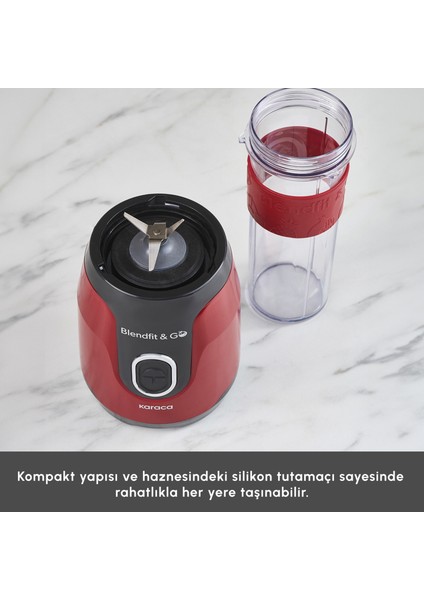 Blendfit Go Personal Kişisel Smoothie Blender Rudolph Red
