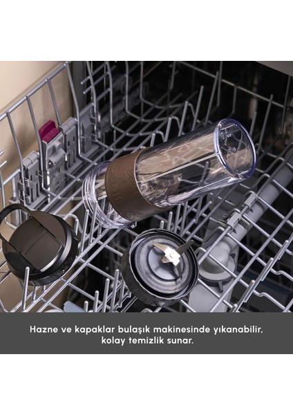 Blendfit Go Personal Kişisel Smoothie Blender Walnut Brown