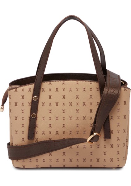 Bej Print Kadın Omuz Çantası - S1WPR0000805-T2E modelleri