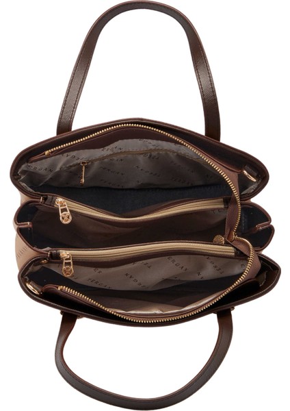 Bej Print Kadın Omuz Çantası - S1WPR0000805-T2E fırsatları