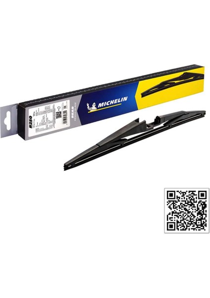 Dacia Dokker 2012-2015 Arası Michelin Rainforce™ 25CM 1 Adet Telli Hibrit Arka Silecek