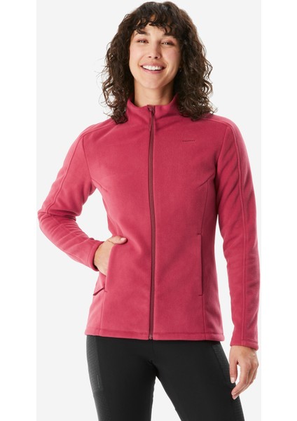 Quechua Kadın Outdoor Polar Mont - Pembe - MH500
