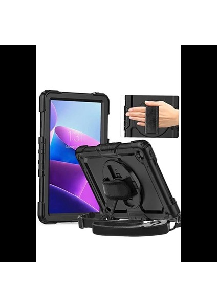 Huawei Matepad Se 11 Kılıf Amazing Tablet Kapak - Siyah