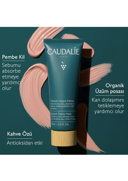 Caudalie Vinoclean Instant Detox Mask 35 ml fiyatları
