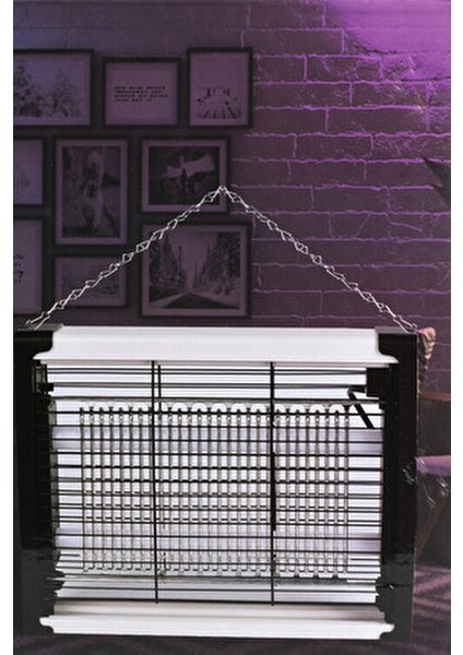 LED Sinek Öldürücü Lamba 4W Kimyasal İçermez 28 x 22 x 5 cm