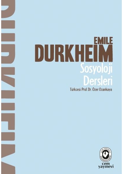 Sosyoloji Dersleri