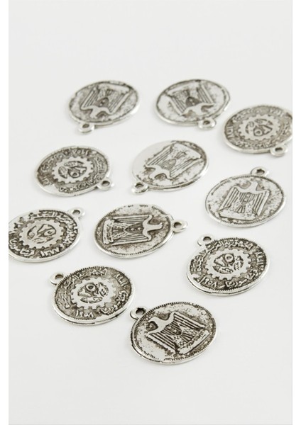 Allzey Çift Başlı Kartal Tesbih Aparatı 50 Gram-Gümüş Rengi fiyatları