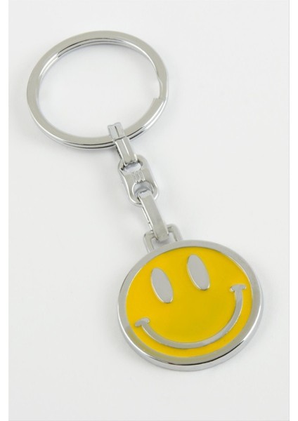 Allzey Emoji Metal Anahtarlık-Sarı fiyatları