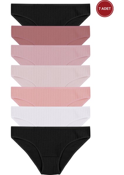 Kadın 7'li Ajur Slip