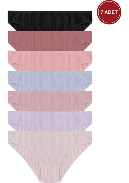 Kadın 7'li Ajur Slip