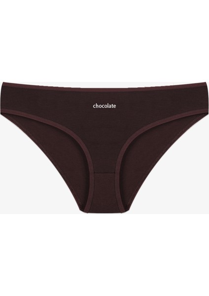 Kadın 7'li Desenli Pamuklu Likralı Külot