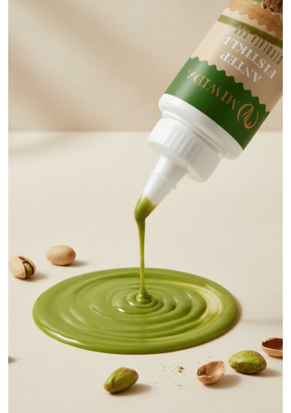 Antep Fıstıklı Çikolata Sos - Pratik Waffle modelleri