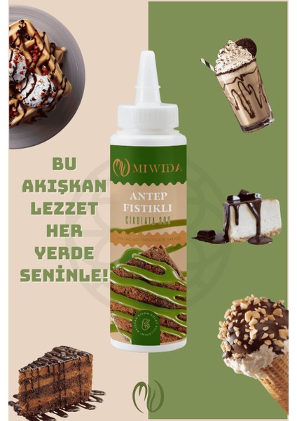 Antep Fıstıklı Çikolata Sos - Pratik Waffle fırsatları