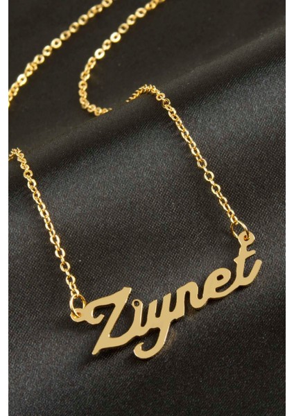 Msa-Shop Ziynet Isimli Kolye -Sarı