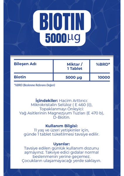 Ikili Avantajlı Paket 4 (Biotin + Collagen Complex) indirimleri