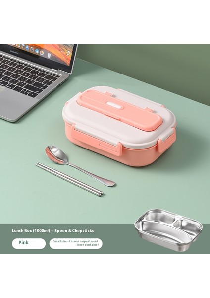 304 Paslanmaz Çelik Öğrenci Yalıtımlı Öğle Yemeği Kutusu (Yurt Dışından)