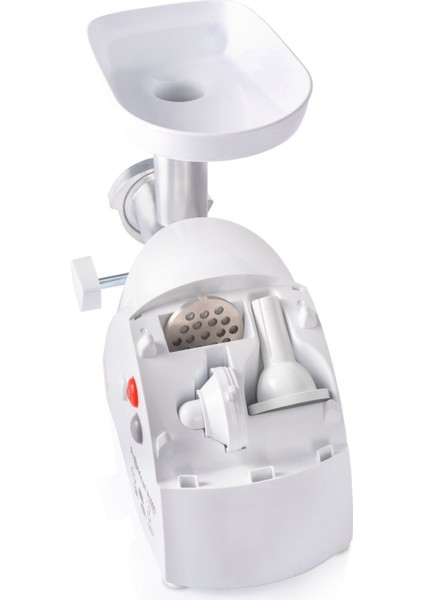 Büyük Kapasiteli Et Kıyma Makinesi Beyaz Renkli, Güçlü ve Dayanıklı Tasarım modelleri