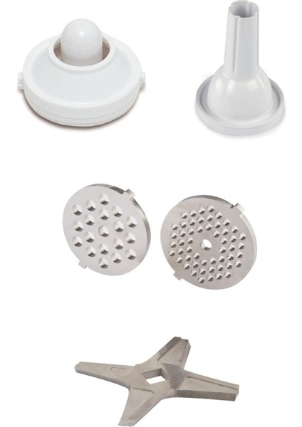 Büyük Kapasiteli Et Kıyma Makinesi Beyaz Renkli, Güçlü ve Dayanıklı Tasarım indirimleri