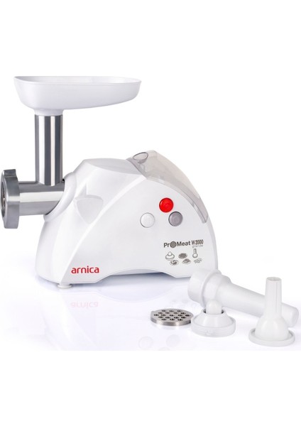 Büyük Kapasiteli Et Kıyma Makinesi Beyaz Renkli, Güçlü ve Dayanıklı Tasarım