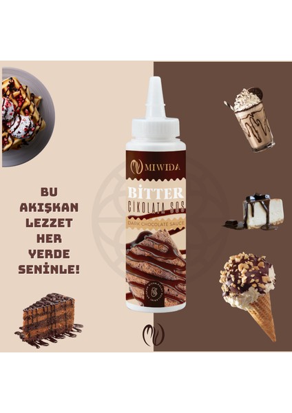 Bitter Çikolata Sos - Pratik Waffle, Pankek fırsatları