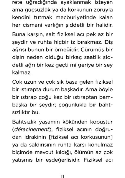 Tanrı Sevgisi ve Bahtsızlık - Simone Weil