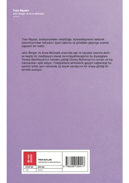 Tren Rayları - John Berger, Anne Michaels fiyatları