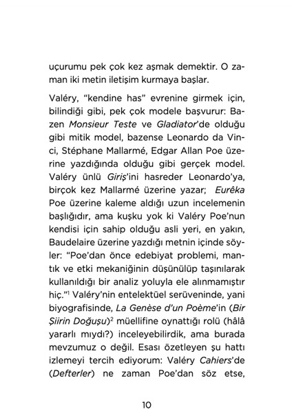 Poe'nun Marginalia'sından Bazı Fragmanlar - Paul Valery fırsatları