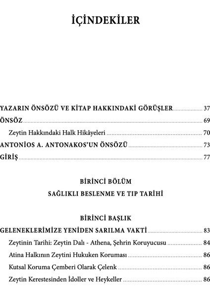 Zeytin Yaprakları - Dr. Athanasia İfianassa Karabatsou