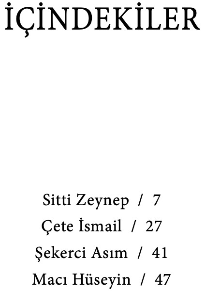 Zennup 1844 (Ciltli) - Ülkü Tamer modelleri