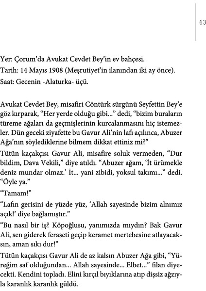 Yediçınar Yaylası - Kemal Tahir