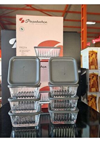 Freyza Saklama Kabı 225CC 4 Adet Sızdırmaz Tasarım ile Çok Amaçlı Kullanım fiyatları