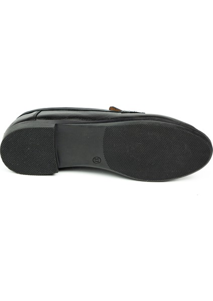 1865 Siyah Deri Kollej Günlük Kadın Ayakkabı indirimleri