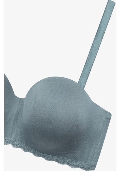 Kadın Fitilli Straplez Sütyen