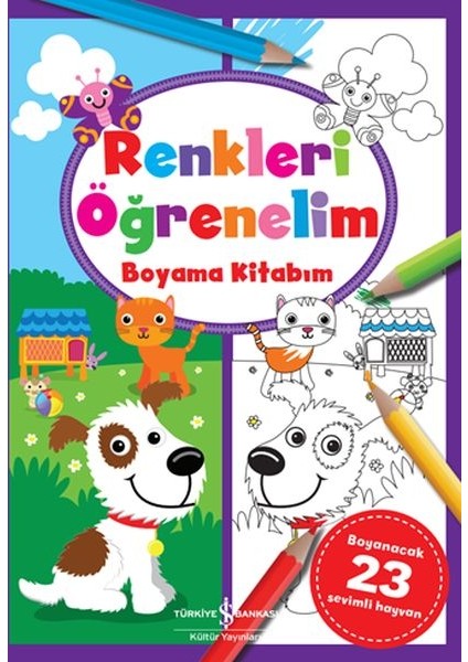 Renkleri Öğrenelim Boyama Kitabım