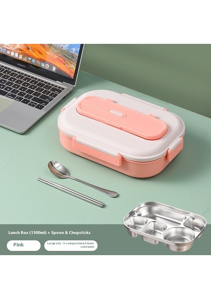 304 Paslanmaz Çelik Öğrenci Yalıtımlı Öğle Yemeği Kutusu (Yurt Dışından)
