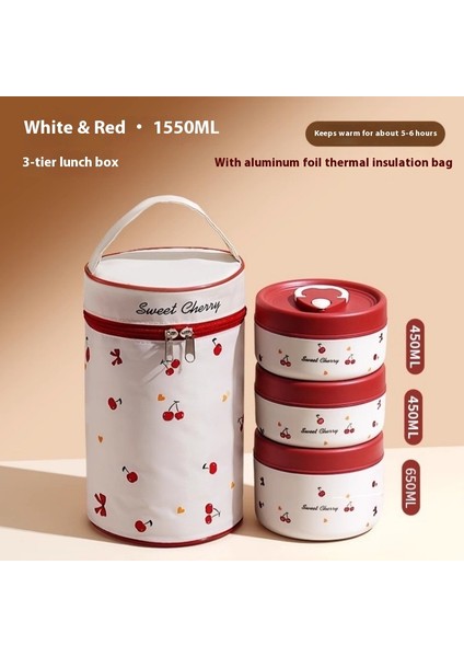 Mikrodalgada Kullanılabilir Öğrenci Öğle Yemeği Kutusu (Yurt Dışından)