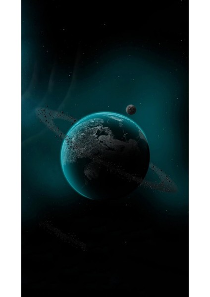 Gezegen Yörüngesi V1 Ev Duvar Salon Güzellik Salonu Ofis Dükkan Dekarasyon Kanvas Tablo fiyatları