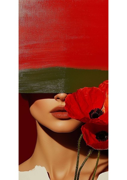 Modern Sanatsal Çiçek Ev Duvar Salon Güzellik Salonu Ofis Dükkan Dekarasyon Kanvas Tablo fiyatları