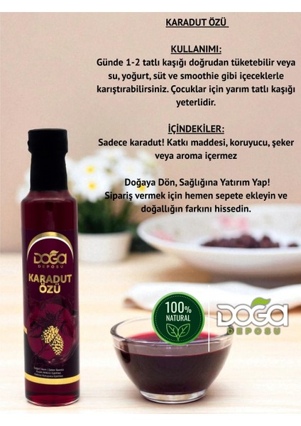 Karadut Özü - %100 Doğal 360ML fırsatları