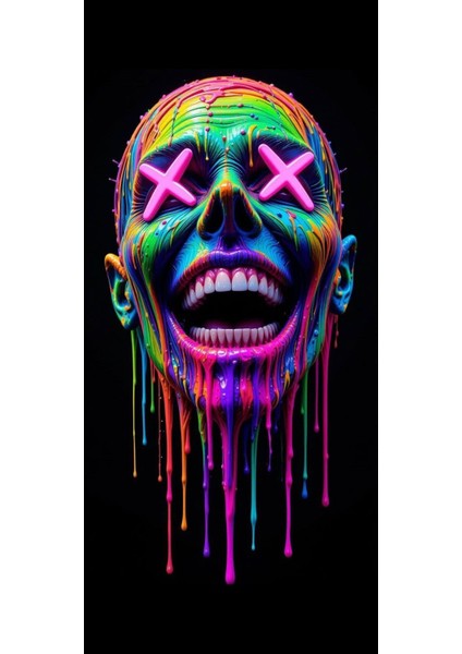 Tribal Yüz V1 Ev Duvar Salon Güzellik Salonu Ofis Dükkan Dekarasyon Kanvas Tablo fiyatları