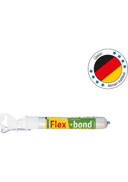 Flex+bond® MS-Polimer Yapıştırıcı 85 ml, şeffaf