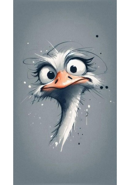 Çocuk Odası Kreş Ördek Kafası Ev Duvar Salon Güzellik Salonu Ofis Dükkan Dekarasyon Kanvas Tablo fiyatları