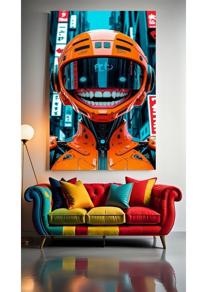 Çağ Dışı Gibi Bir Karakter V1 Ev Duvar Salon Güzellik Salonu Ofis Dükkan Dekarasyon Kanvas Tablo