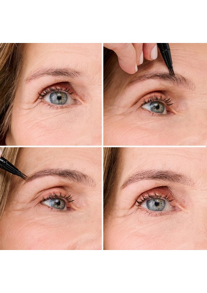 Mighty Fine Brow Pen - Süper Ince, 3 Uçlu Kaş Kalemi 3 (0.5 Ml) modelleri