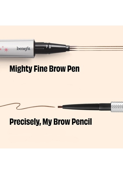 Mighty Fine Brow Pen - Süper Ince, 3 Uçlu Kaş Kalemi 3 (0.5 Ml) indirimleri