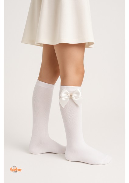 Kız Çocuk Diz Altı Çorap Kurdele ve Taş Detaylı – Okul, Günlük ve Özel Gün Çorabı Rahat Esnek Şık fiyatları